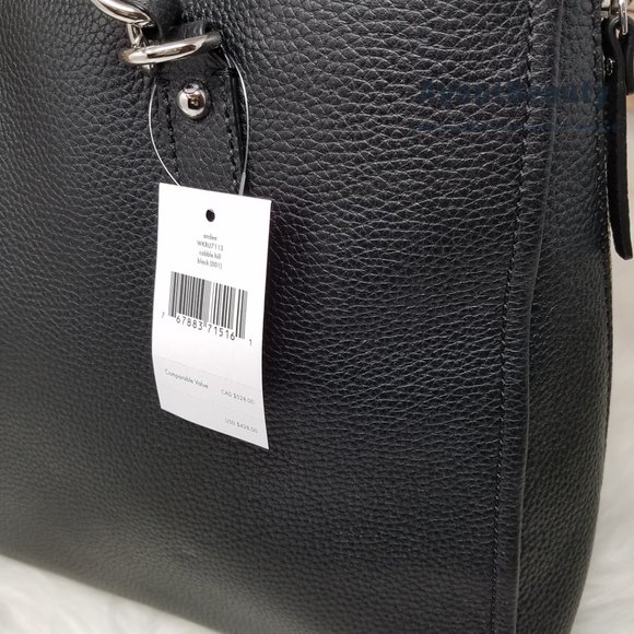 Kate Spade Andee Cobble Hill Black Shoulder Tote - Picture 13 of 16